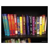 (3) Shelves of Fiction & Nonfiction Books