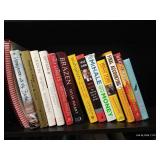 (2) Shelves of Fiction & Nonfiction Books