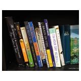 (2) Shelves of Fiction & Nonfiction Books