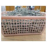 Basket of Pegboard Hooks