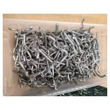 (2) Small Totes Misc. Small Pegboard Hooks