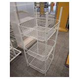 3-Tiered Wire Basket Display