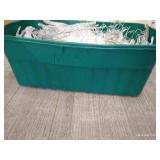 (1) Large Tote of Clothing Hangers