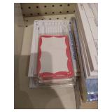 Contents of Shelves - Office Supplies