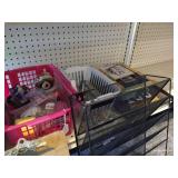 Contents of Shelves - Home Decor, Gift Bags, Crafting, Knitting Needles, Etc.