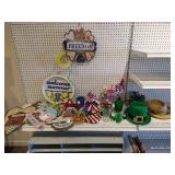 Contents of Shelves - Holiday Decor & Paper Organizer