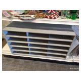 Contents of Shelves - Holiday Decor & Paper Organizer