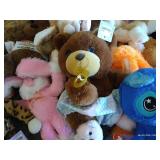 Large Lot of Plushes & Dolls