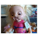 Large Lot of Plushes & Dolls