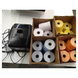 GoDex Label Printer and Rolls of Big Hairy Dog Labels