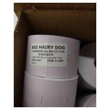 GoDex Label Printer and Rolls of Big Hairy Dog Labels