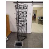 Triangular Wire Display Rack with Hooks