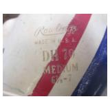 (EC1) 3 Vintage Football Helmets 2 ...