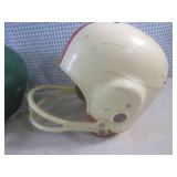 (EC1) 3 Vintage Football Helmets 2 ...