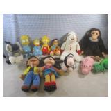 (A-2) Assorted Plush Animals/Dolls...