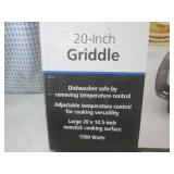 (EW3) Used 20" Electric Griddle...