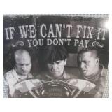(EC1) Knuckleheads Garage Tin Sign ...
