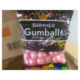 (C-1) 16 Bags of Shimmer Gumballs 4...