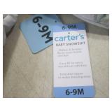 (RCK) Carter"s Baby Snowsuit Size 6...