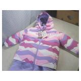 (RCK) Hurley Girls 2pc Snow Set Siz...