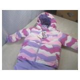 (RCK) Hurley Girls 2pc Snow Set Siz...