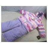 (RCK) Hurley Girls 2pc Snow Set Siz...
