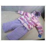 (RCK) Hurley Girls 2pc Snow Set Siz...