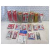 (CSB) Assorted NOS Hinge Sets, Hook...