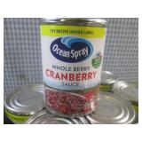 (B-1) 12 Cans of Ocean Spray Whole ...