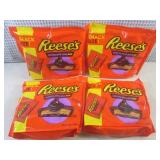 (B-1) 4 Bags of Snack Size Reeses C...