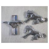 (CNTR) Vintage Ford Mustang / Bronc...