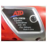 (CS) ADT - 10836 Cordless Screwdriv...