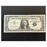 1957 A Blue Seal $1 Dollar Silver Certificate Star Note
