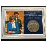 1981 Commemorative Prince Charles and Princess Diana Coin