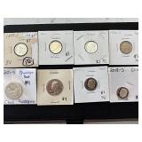 Assorted Proof Coins Includes Silver