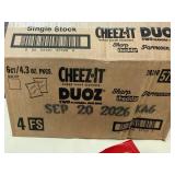 6x 4.3oz Cheez-It Duoz-Sharp Cheddar Parmeson