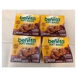 4x 5-1.76oz packs Belvita Soft Baked