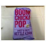 8x 2.25oz bags Boom Chicka Pop Kettle Corn