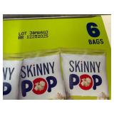 3x 6 bags Skinny Pop Original Popcorn