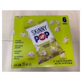3x 6 bags Skinny Pop Original Popcorn