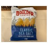 8x 2oz Boulder Canyon Classic Sea Salt Kettle Chips