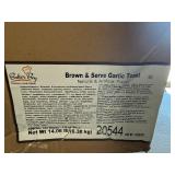 14.06lbs  Baker Boy Brown & Serve Garlic Toast-Bulk Pack