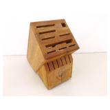 Lot of 19 WÜSTHOF Knives (3 sets), 3 WÜSTHOF Sharpeners and 2 WÜSTHOF Wood Block Holders