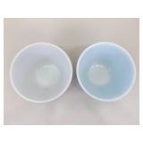 Lot of 6 Various Sized Pyrex Mixing Bowls