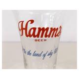 Lot of 5 Advertising Beer Glasses