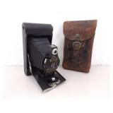 Antique Kodak Camera in Original Leather Case