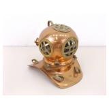 Novelty Copper and Brass 6.5" Desktop Divers Helmet