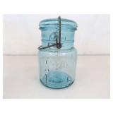 Lot of 9 Antique Ball Mason Jars, Some w/Lids