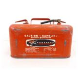 Vintage Mercury Outboard Motors Metal Gass Can