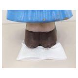 2 SOLID Concrete 21" Holland/Denmark Boy and Girl Garden Statues